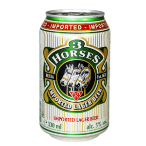 Cerveza 3 Horses – 330 ml